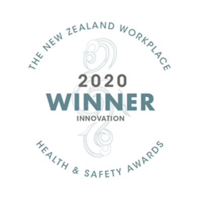 2020 winner innovation - New Zealand workplace health and safety awards
